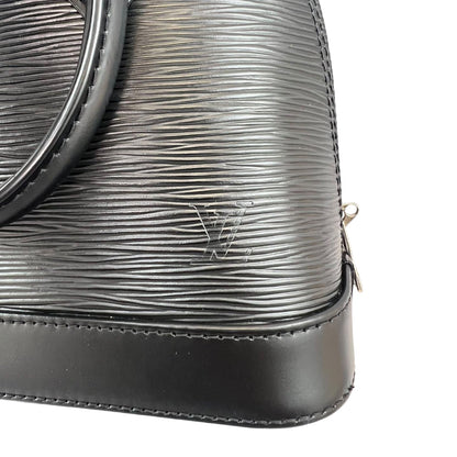 Louis-Vuitton Alma BB Black Epi SHW