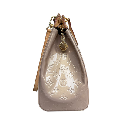 Louis-Vuitton Vernis Brea GM Beige Poudre GHW