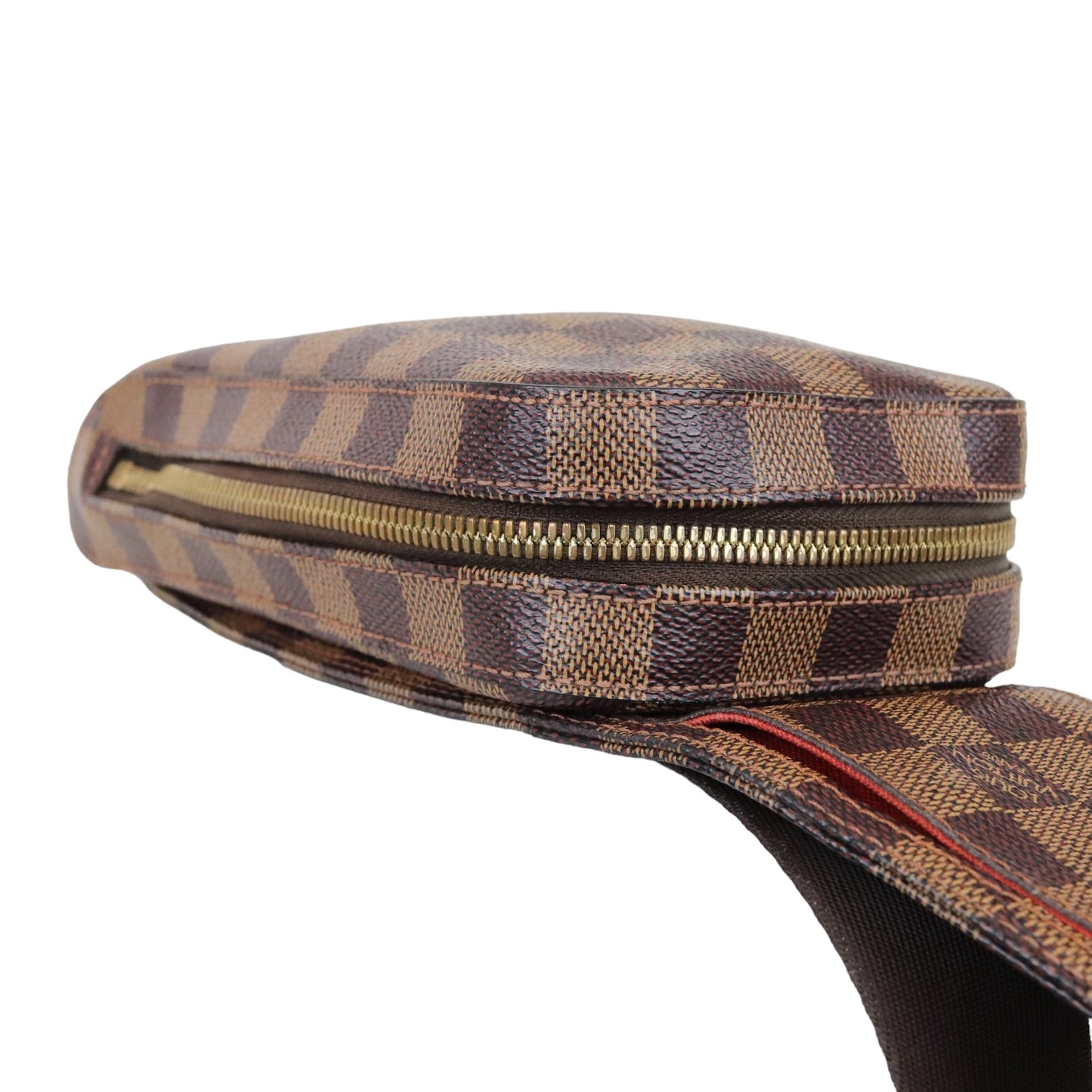 Louis-Vuitton Damier Ebene Geronimos Waist fanny Black GHW