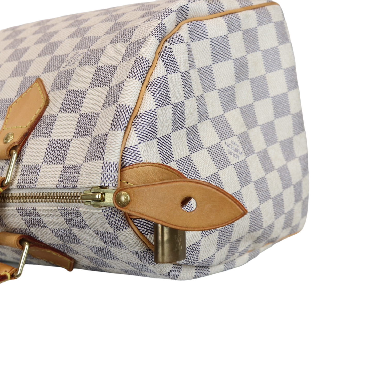 Louis-Vuitton Speedy 30 Damier Azur Canvas GHW