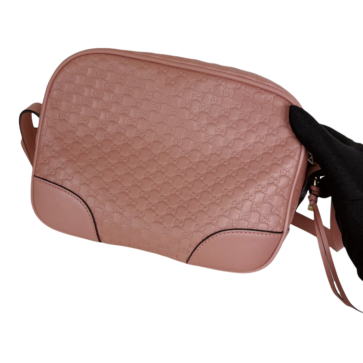 Gucci Guccissima Bree Pink Camera Bag