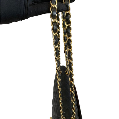 Classic Flap Black Medium Lambskin GHW
