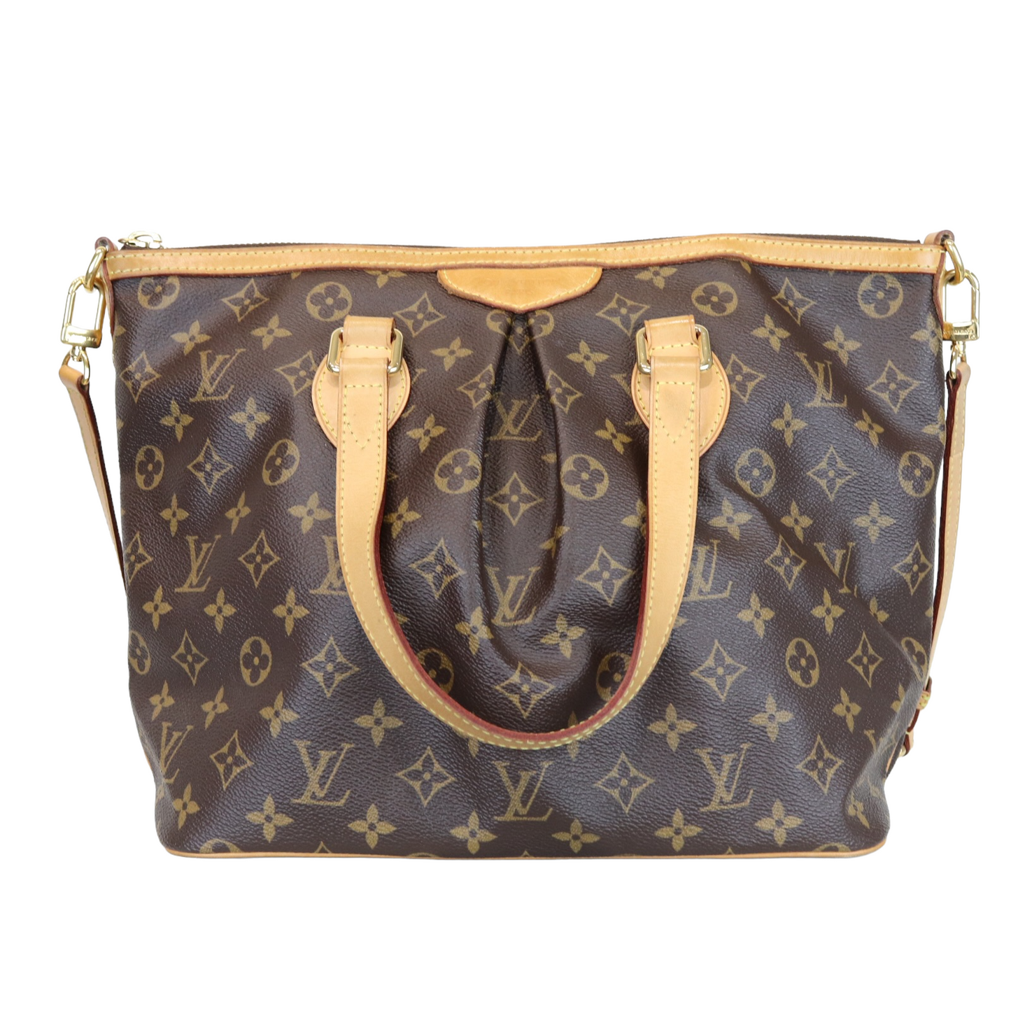 Louis-Vuitton Palermo PM Monogram Canvas GHW