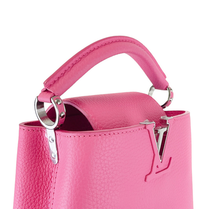 Louis-Vuitton Mini Capucines Pink SHW