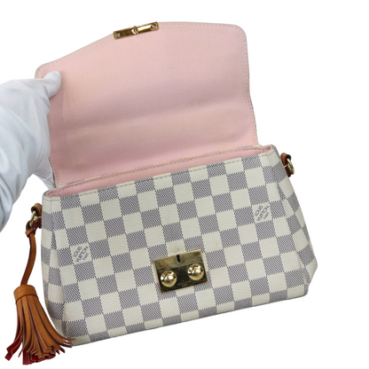 Louis-Vuitton Croisette Damier Azure GHW
