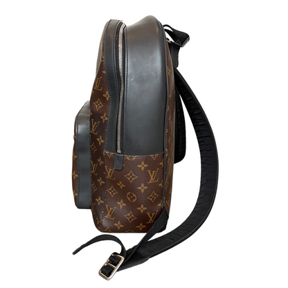 Louis-Vuitton Josh Damier Monogram Backpack Brown SHW