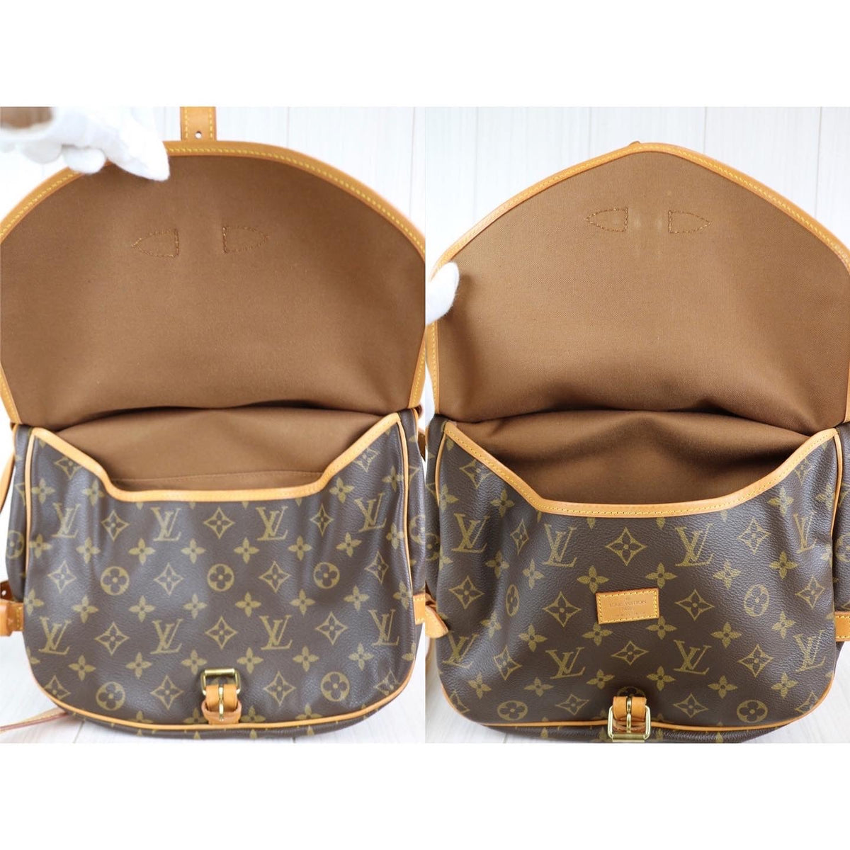Rank A ｜ LV Monogram Saumur MM Shoulder Bag｜070203