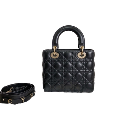 Lambskin My Lady Dior Black GHW