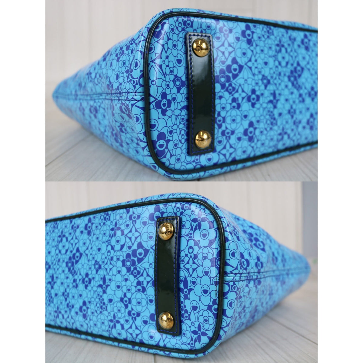 Rank A ｜ LV Monogram Takashi Murakami Vinyl Tote Bag ｜031801