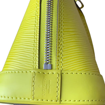 Louis-Vuitton Alma BB Epi Yellow SHW