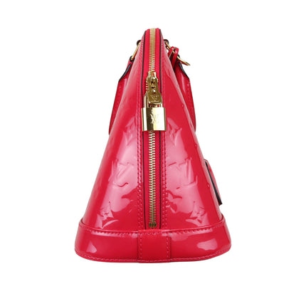Louis-Vuitton Alma Vernis Monogram PM GHW