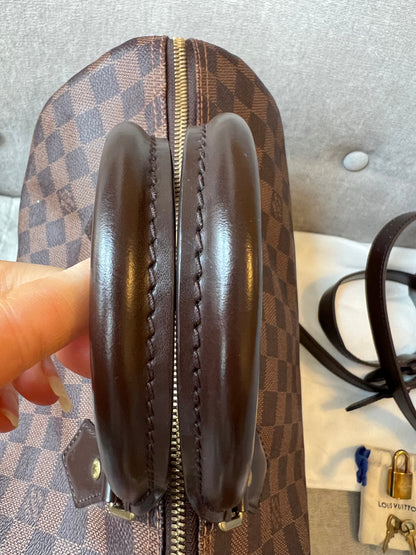 Louis Vuitton Speedy Bandouliere 30 Damier Ebene (RRP £1470)