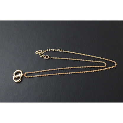 Rank A ｜ Dior Earring Necklace Set Gold｜23072708