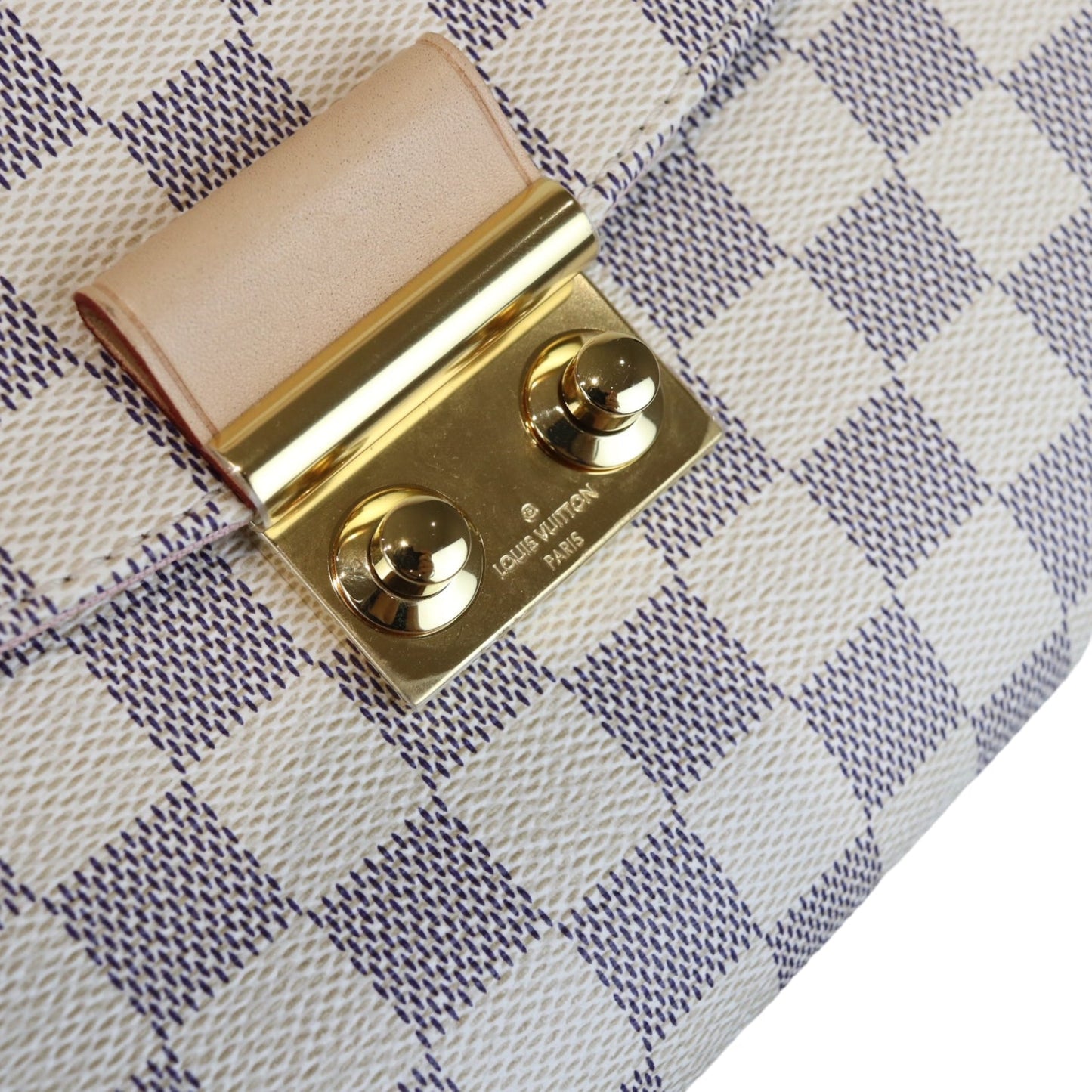 Louis-Vuitton Croisette Damier Azure GHW
