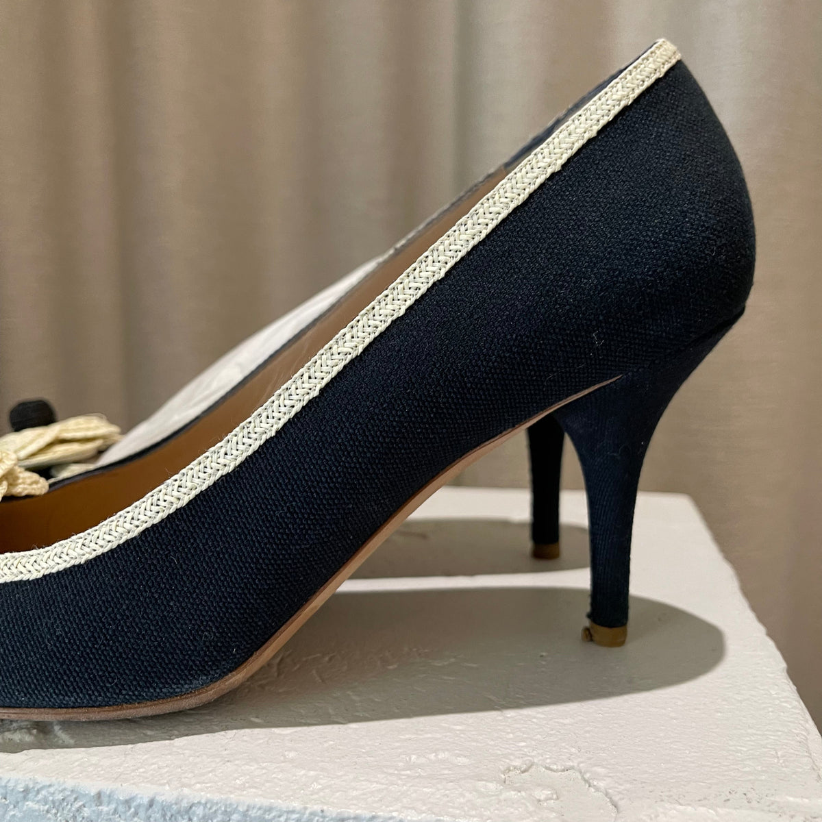 Pumps Floral CC Embellishment Black 39.5
