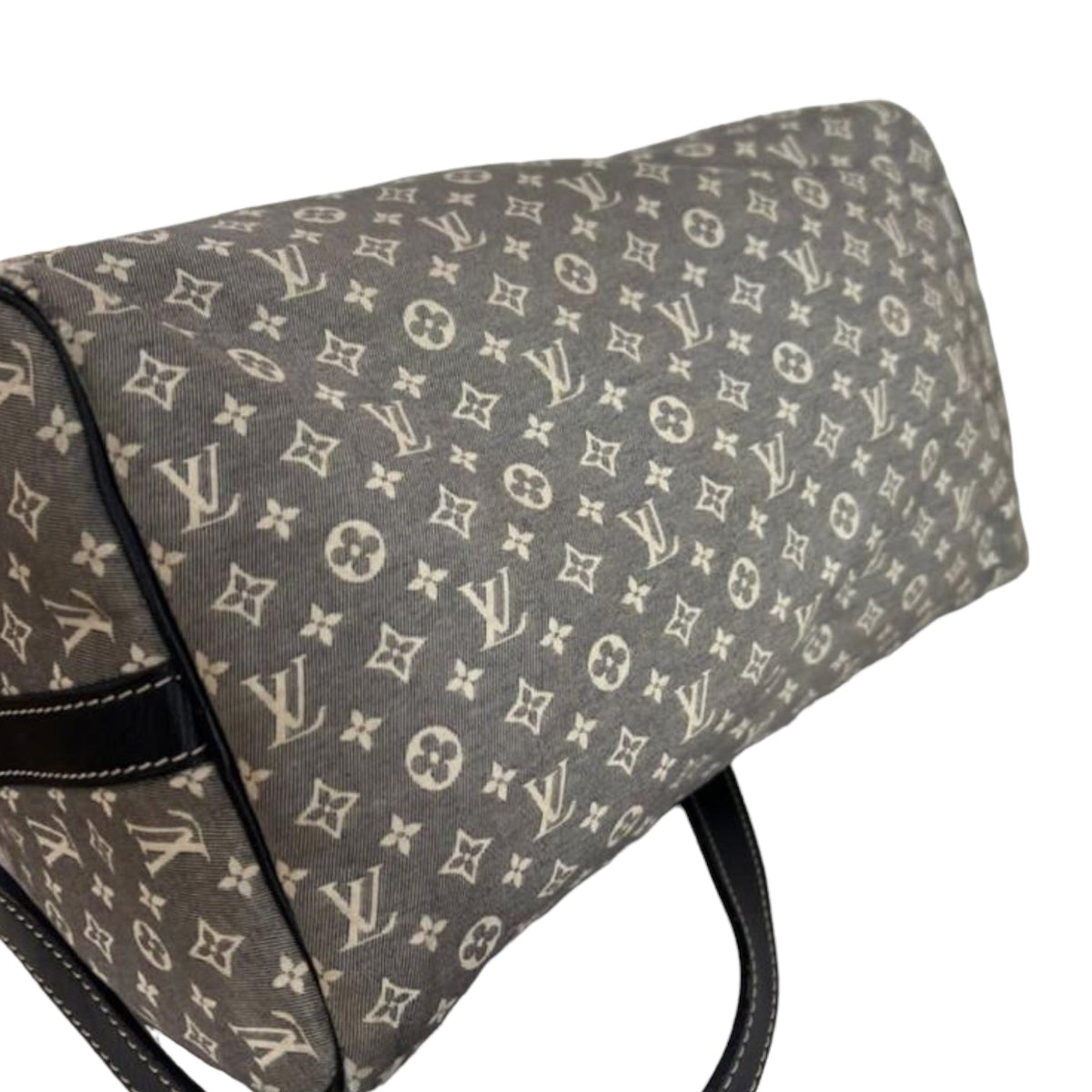 Louis-Vuitton Monogram Speedy Bandouliere 30 Blue