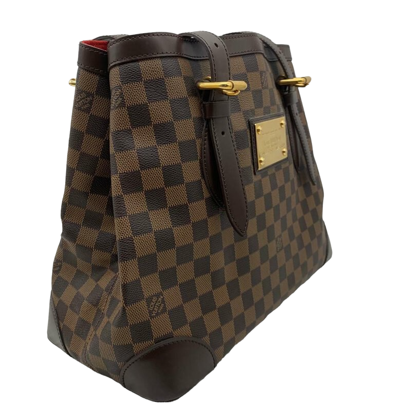 Louis-Vuitton Damier Ebene Hampstead MM Brown