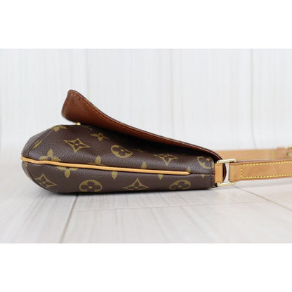Rank A ｜ LV Monogram Musette Tango Shoulder Bag｜071811