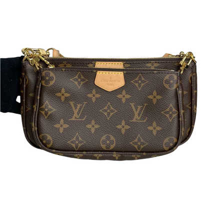 Louis-Vuitton Multi-Pochette Cavas Brown GHW
