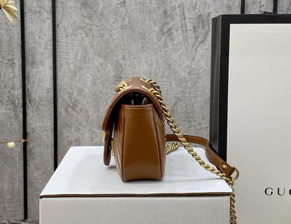 Gucci Marmont Small Matelassé Shoulder Bag