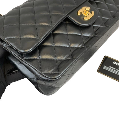 Classic Flap Black Medium Lambskin GHW