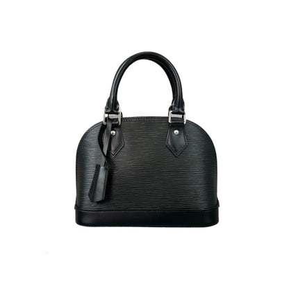 Louis-Vuitton Alma BB Black Epi SHW