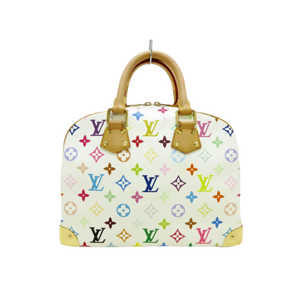 Louis-Vuitton Monogram Multicolore Trouville White