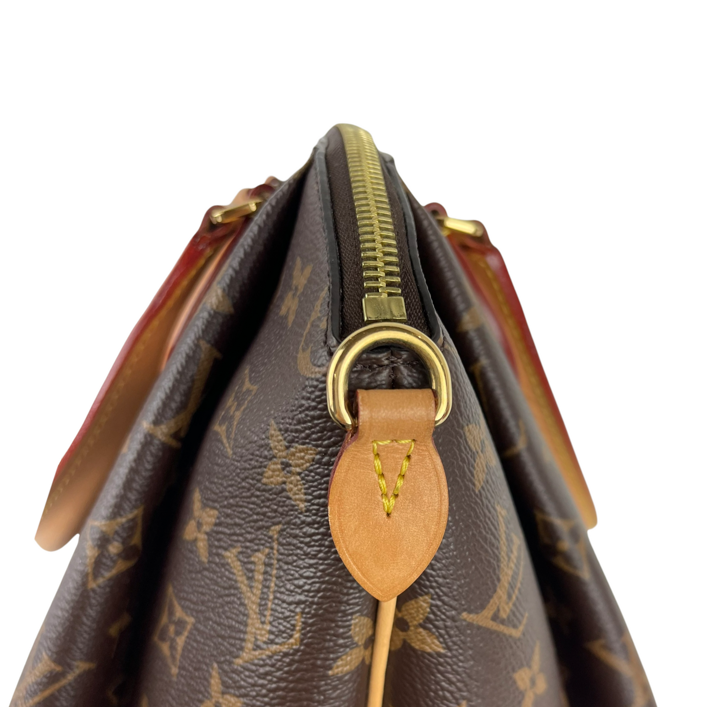 Louis-Vuitton Monogram Rivoli MM Canvas Brown GHW