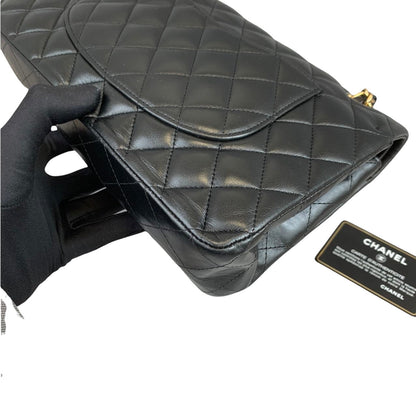 Classic Flap Black Medium Lambskin GHW