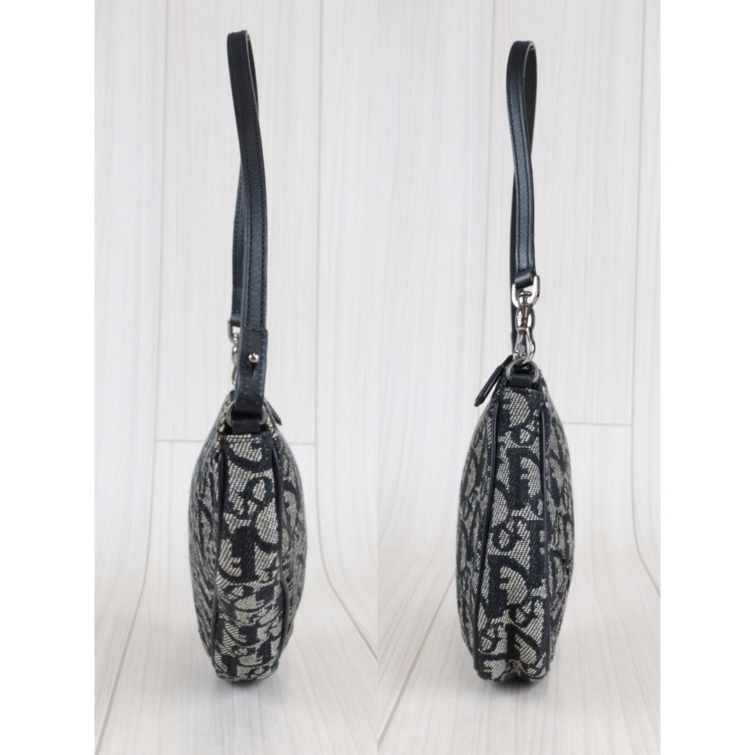 Rank AB ｜ Dior Trotter Saddle Clutch Hand Pouch ｜23031406