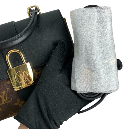 Louis-Vuitton Locky BB Monogram Canvas Brown/Black GHW
