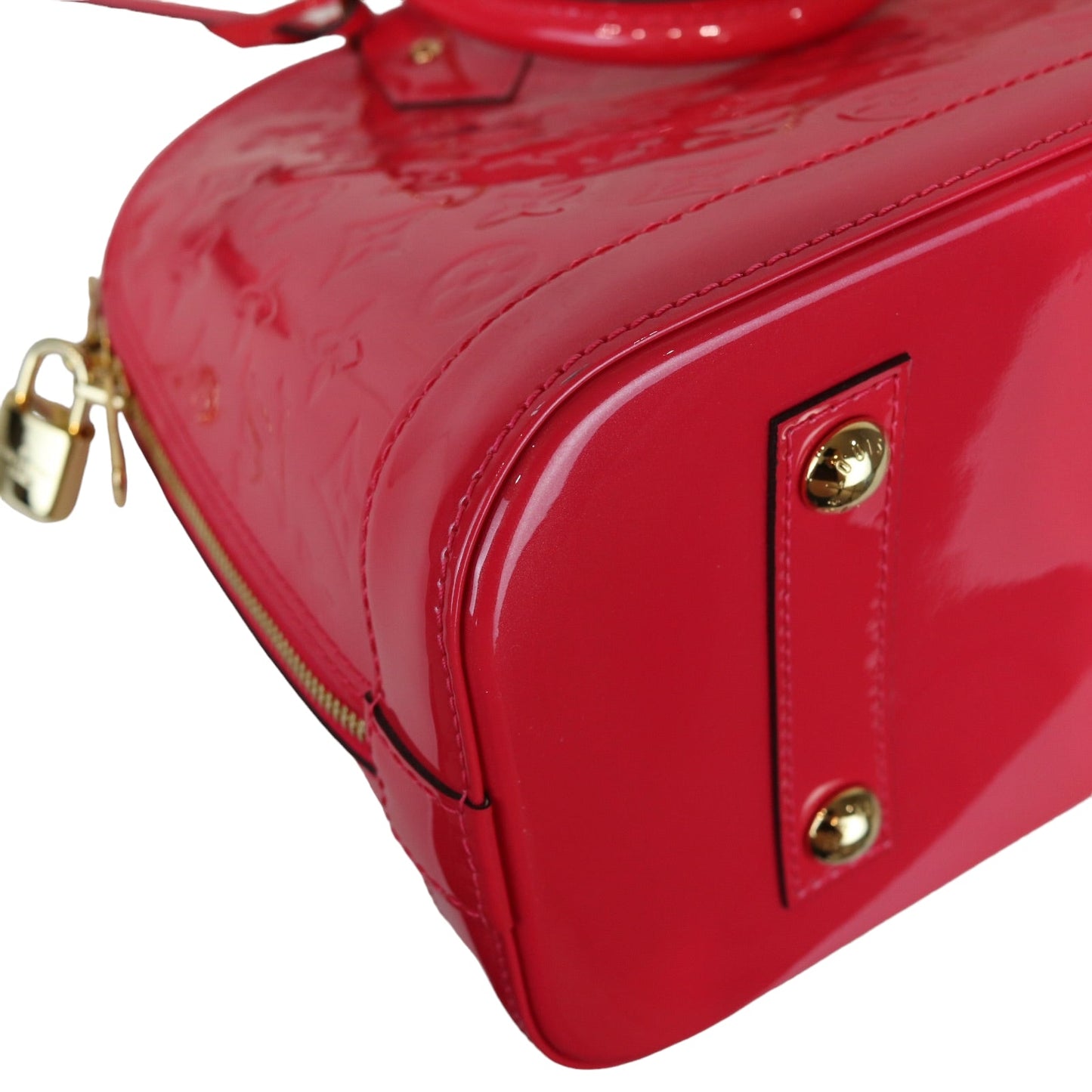 Louis-Vuitton Alma Vernis Monogram PM GHW