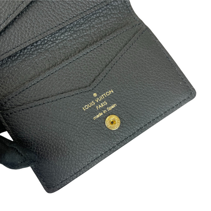 Louis-Vuitton Multicartes Monogram Empreinte Cardholder Black GHW