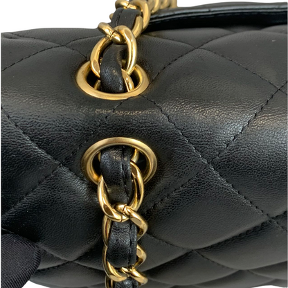 Classic Single Flap Maxi Lambskin Black GHW