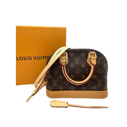 Louis-Vuitton Alma BB Canvas Monogram
