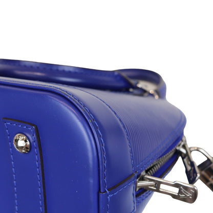 Louis-Vuitton Alma BB Epi Blue SHW