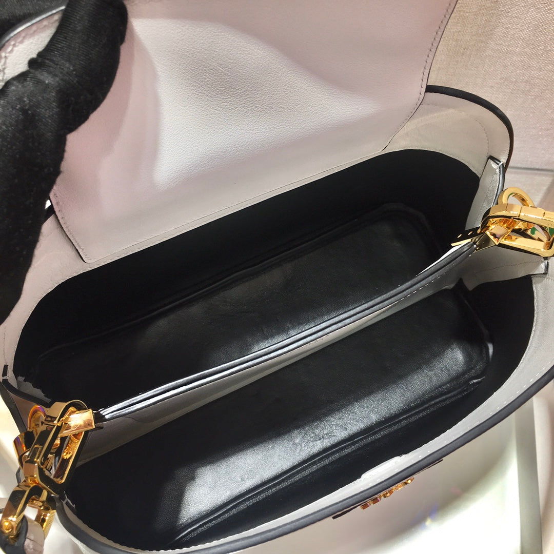 Prada Medium Saffiano Leather Martinee Bag