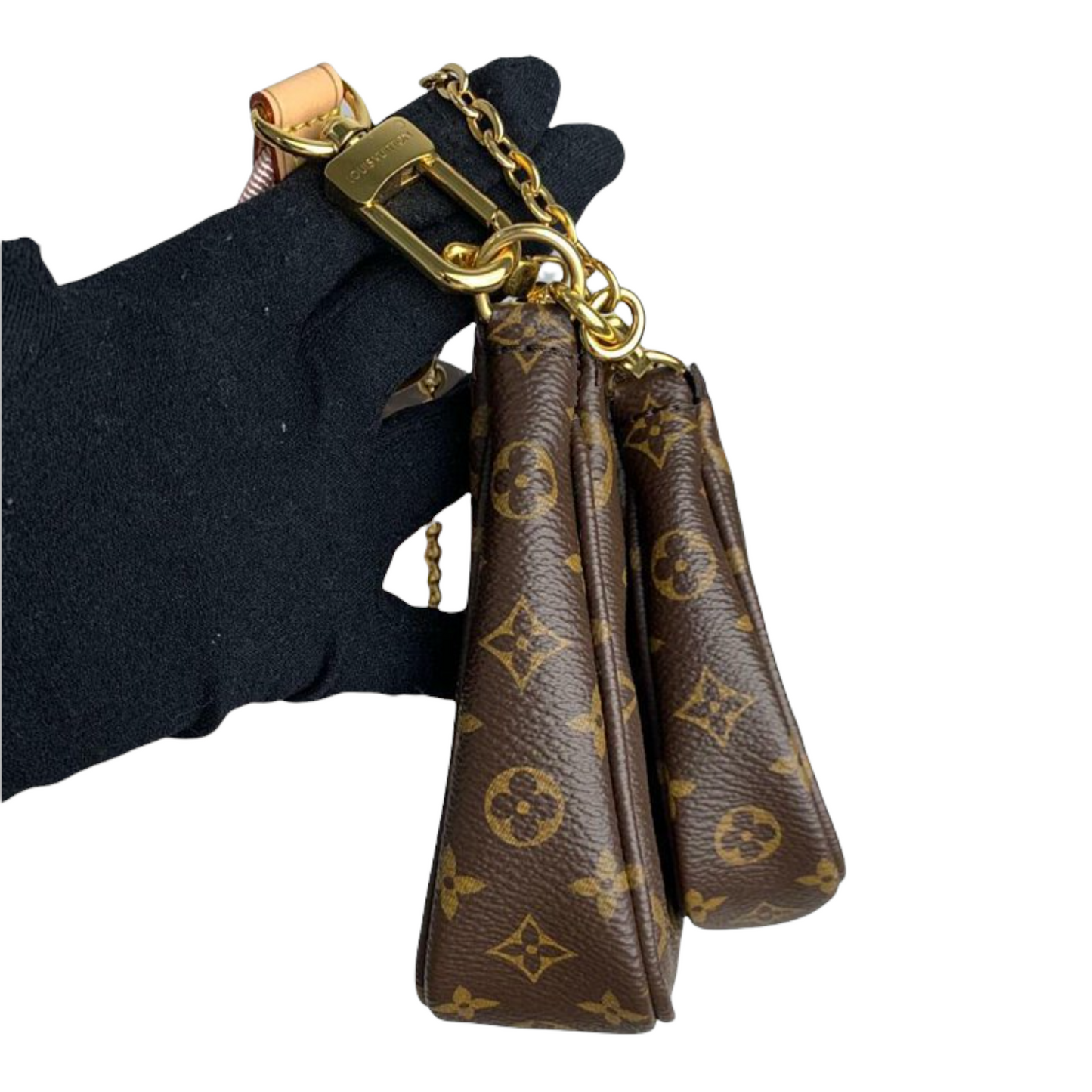 Louis-Vuitton Multi-Pochette Cavas Brown GHW