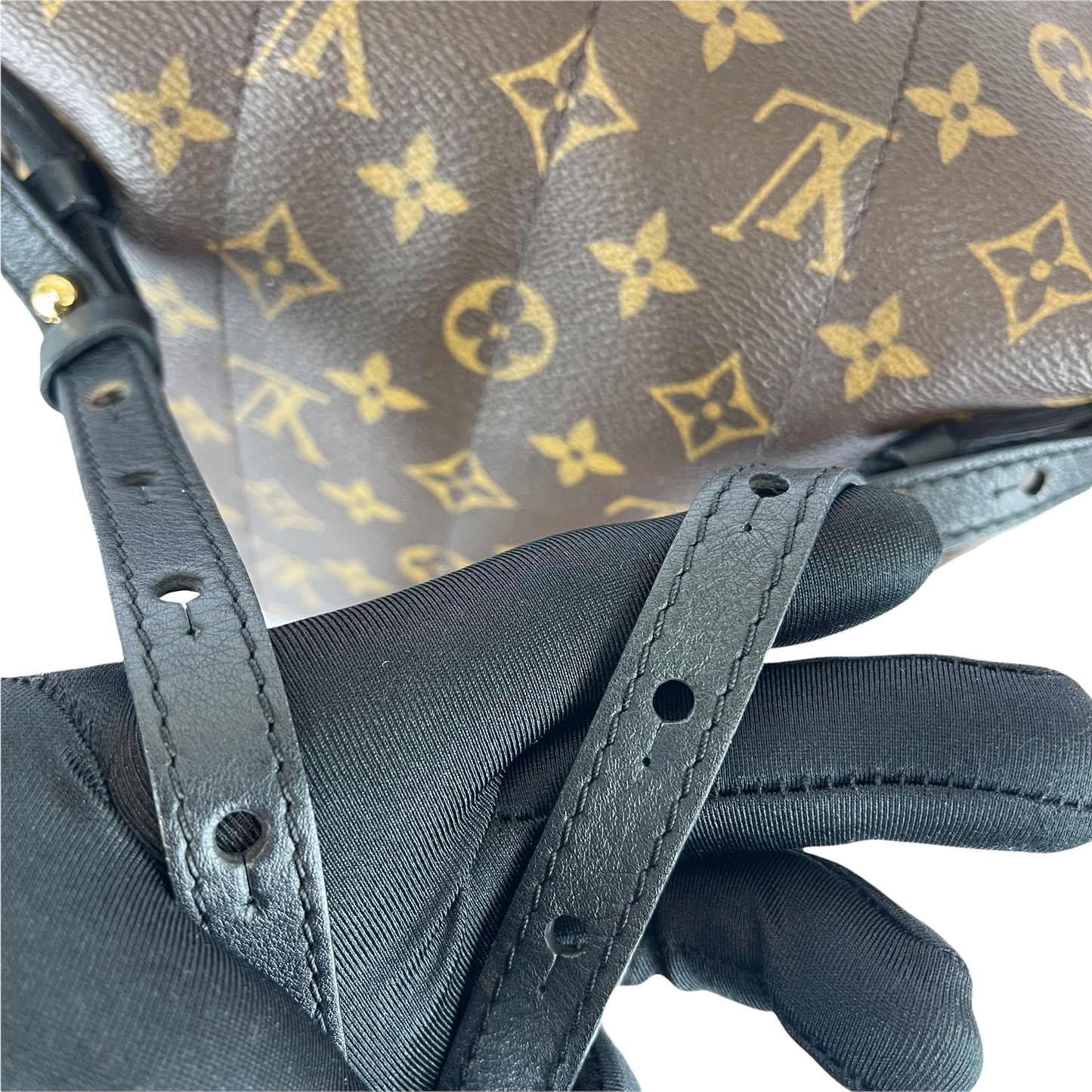 Louis-Vuitton Palm Springs PM Monogram Brown GHW