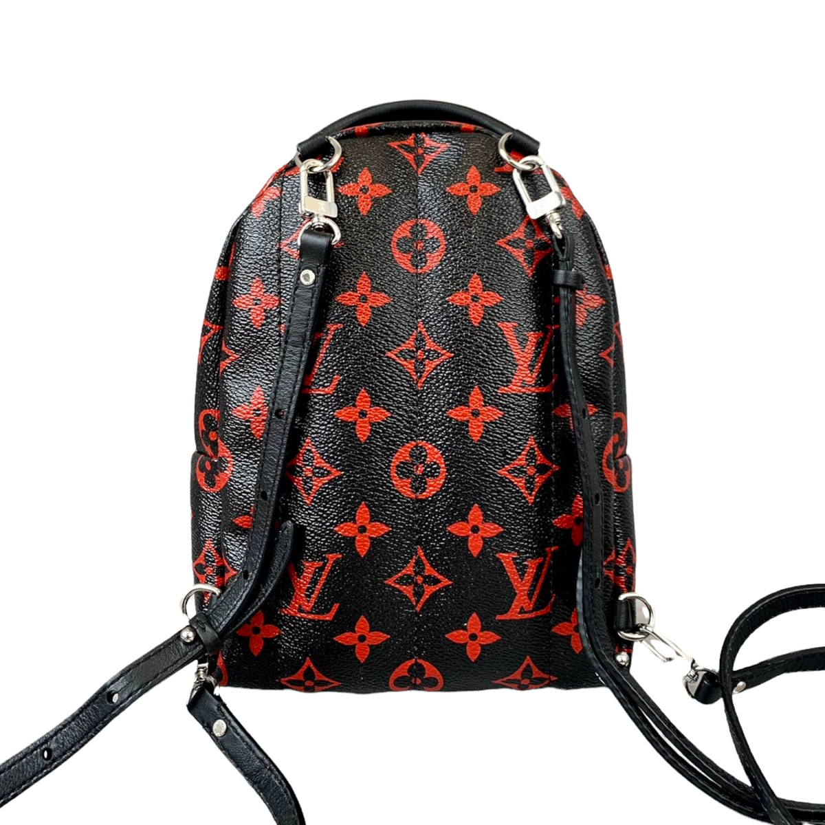Louis-Vuitton Mini Palm Springs Infrarouge Canvas GHW