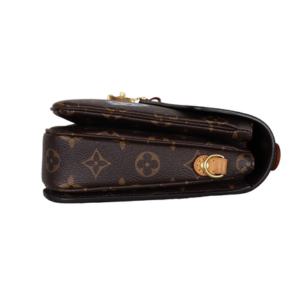 Louis-Vuitton Pochette Metis Monogram Love Lock GHW