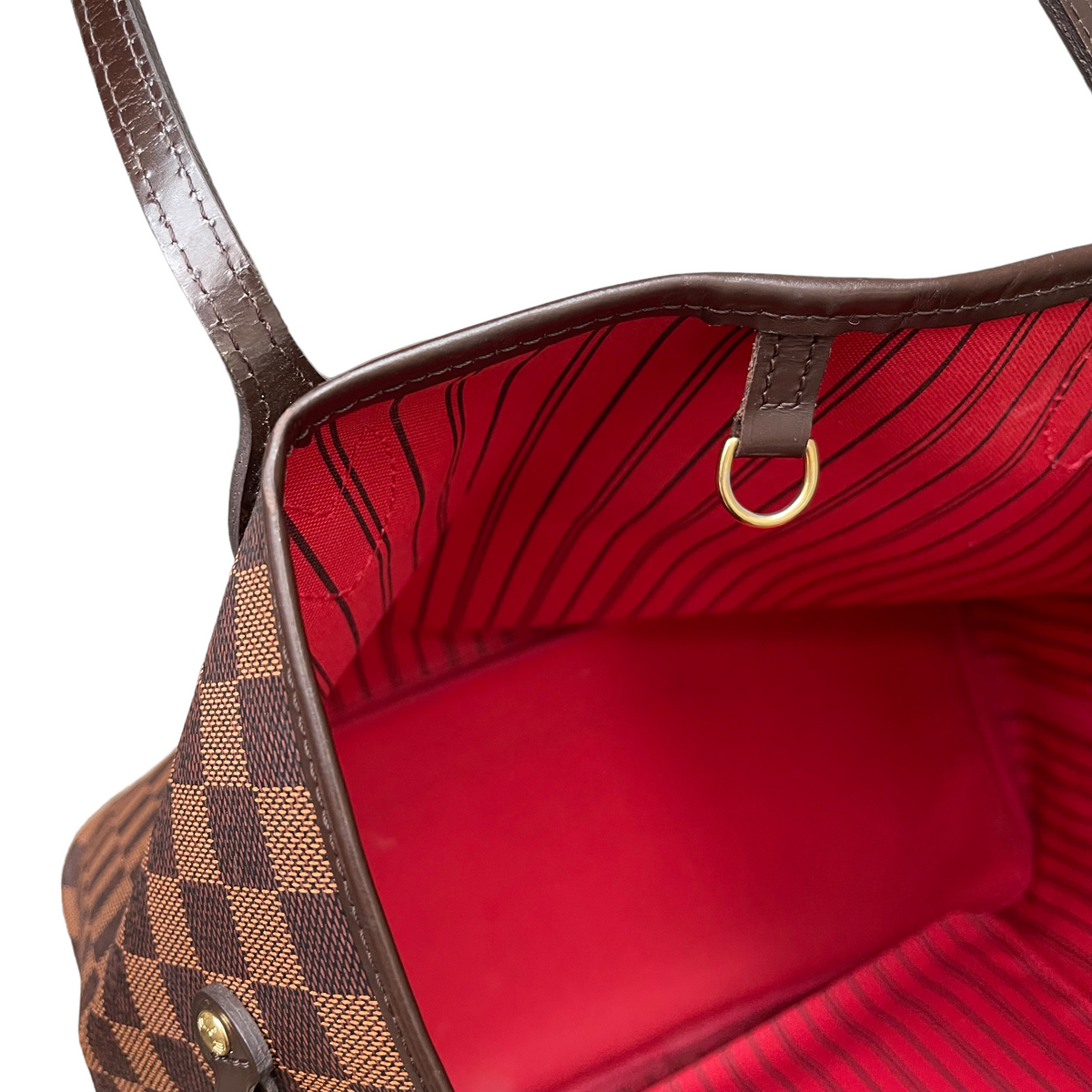 Louis-Vuitton Neverfull GM Damier Ebene Canvas GHW