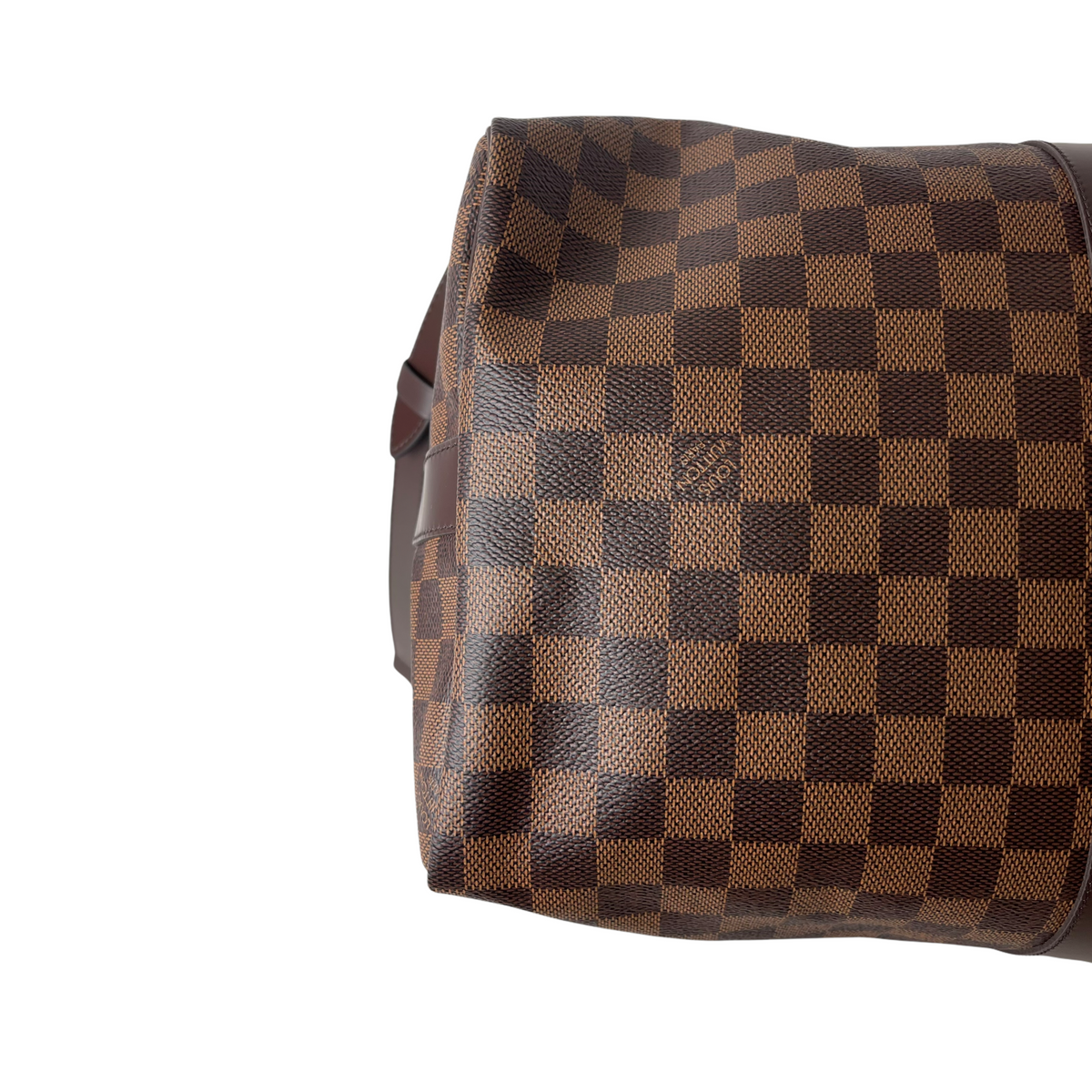 Louis-Vuitton Damier Ebene Canvas Keepall Bandoulière 45 GHW