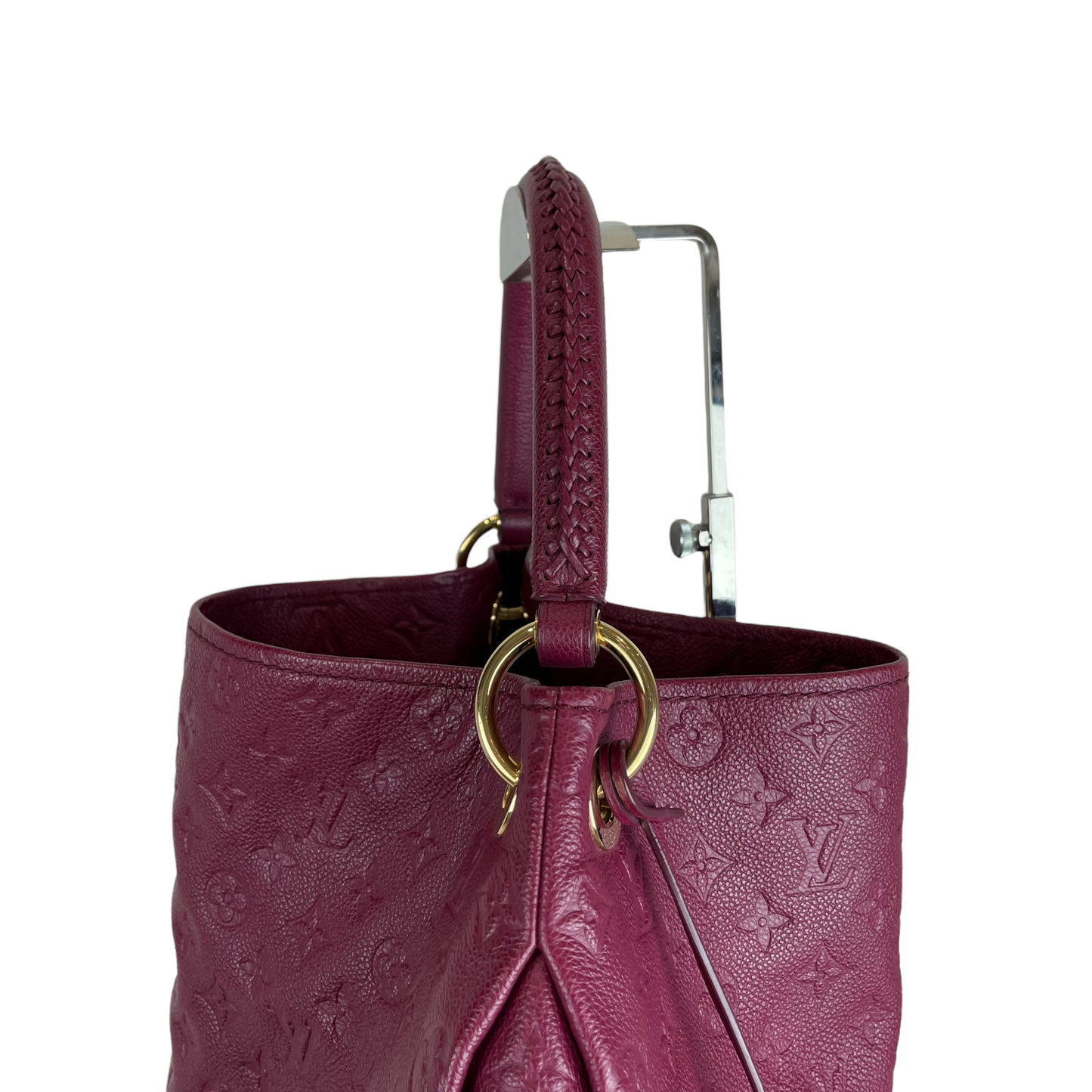Louis-Vuitton Artsy MM Empreinte Burgundy GHW