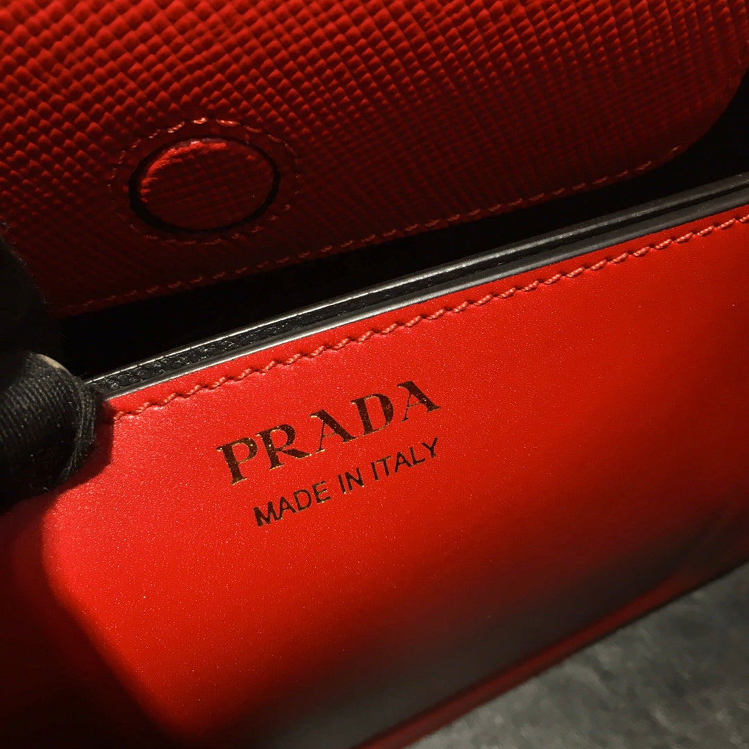 Prada Medium Saffiano Leather Martinee Bag