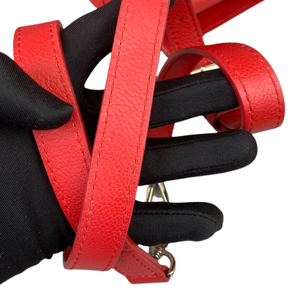 Louis-Vuitton Lockme ll Leather Red SHW