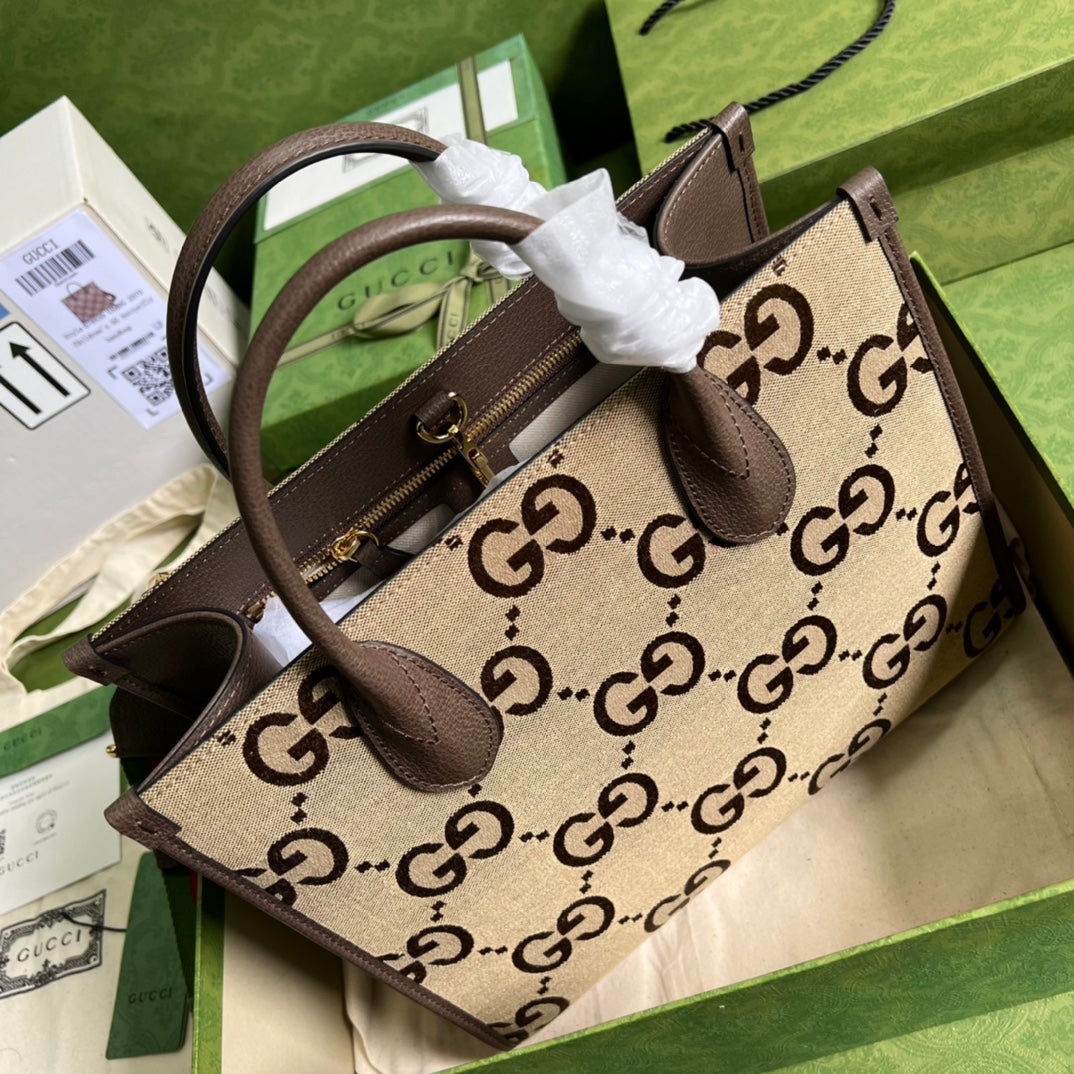 Gucci  Tote Bag  With Jumbo G