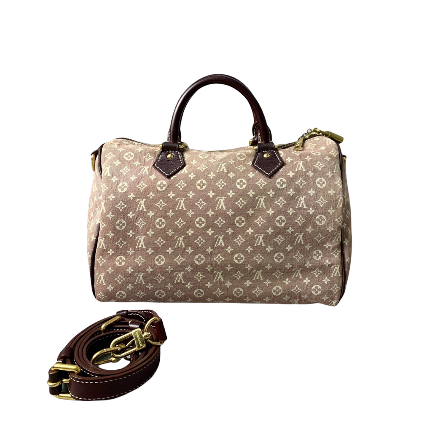 Louis-Vuitton Ldylle Monogram Speedy Bandouliere 30 Brown
