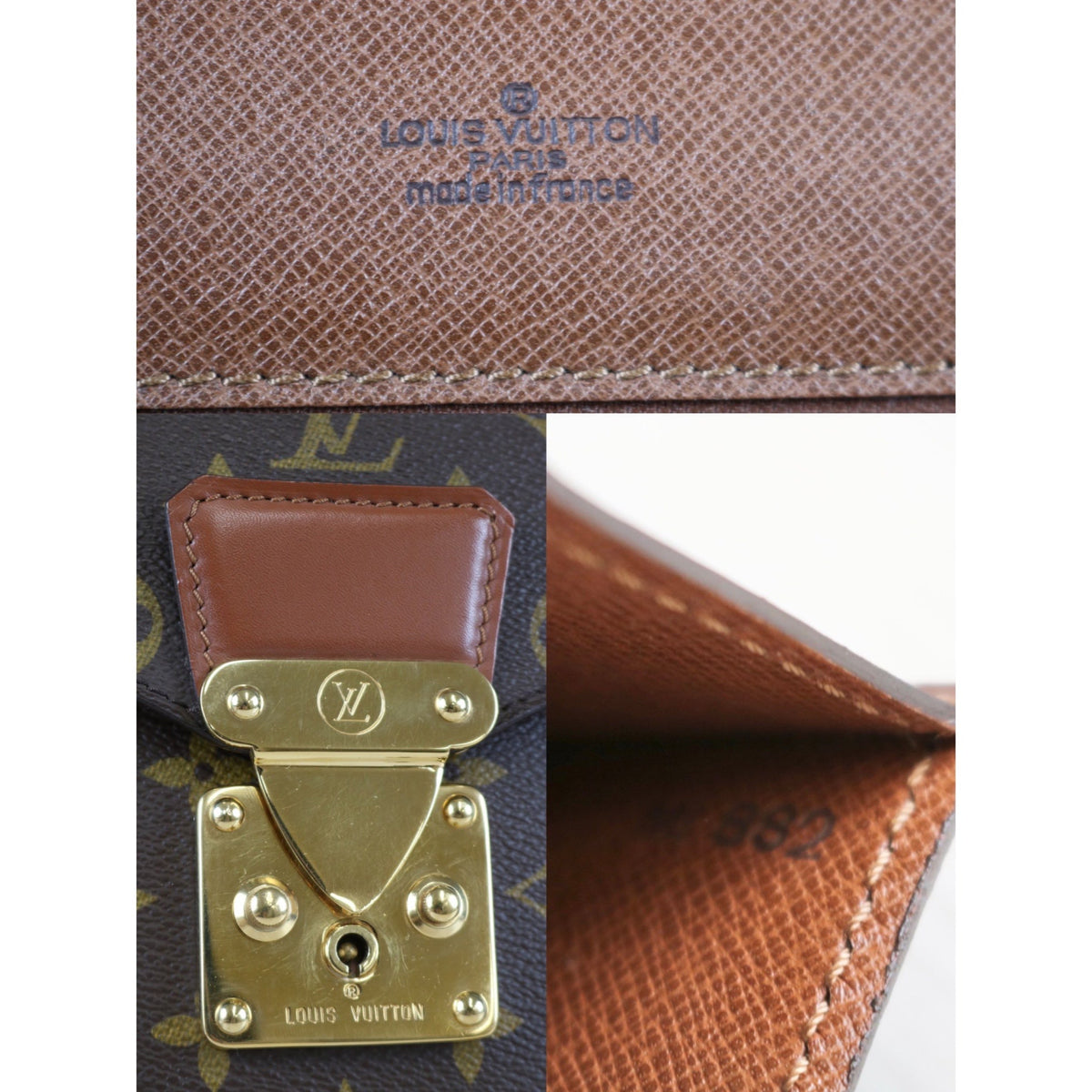Rank A ｜ LV Monogram Concorde Handbag ｜061009