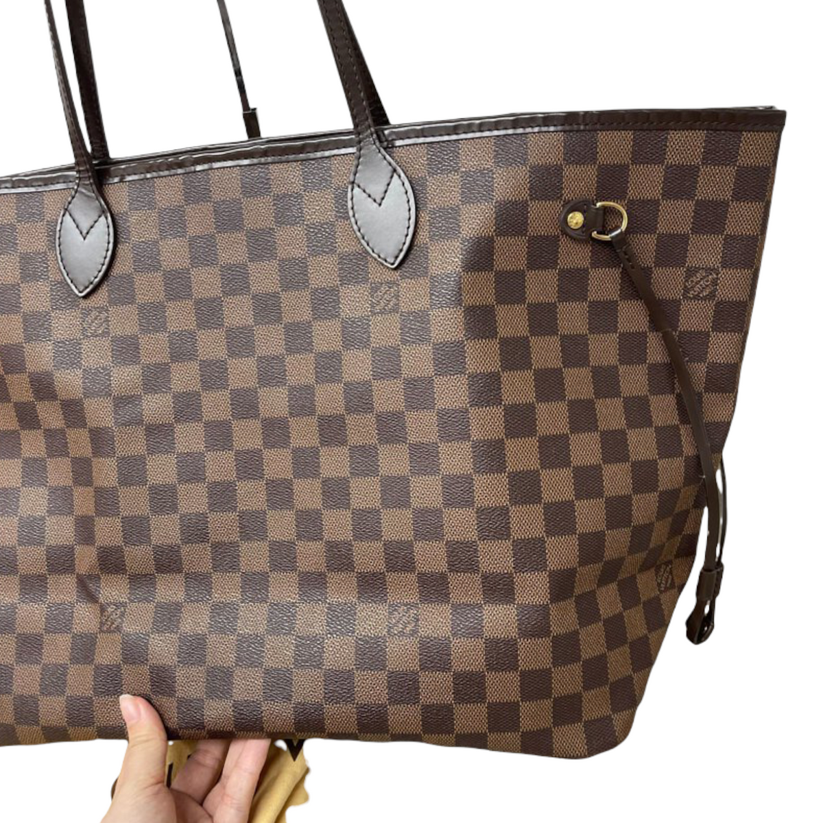 Louis-Vuitton Neverfull GM Damier Ebene Canvas